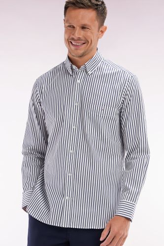Chemise En Coton Rayée Coupe Droite - Eden Park - Modalova