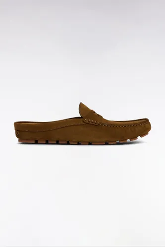Mocassins Babouches En Cuir Suédé - Eden Park - Modalova