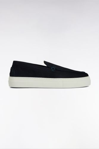 Mocassins À Semelles Sneakers En Cuir Suédé Marine - Eden Park - Modalova