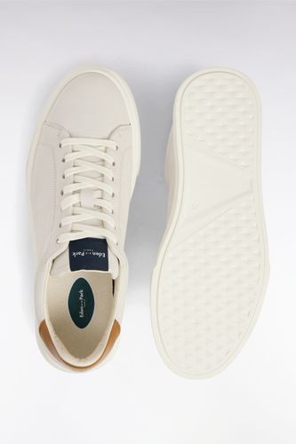 Baskets Basses En Cuir Blanc - Eden Park - Modalova
