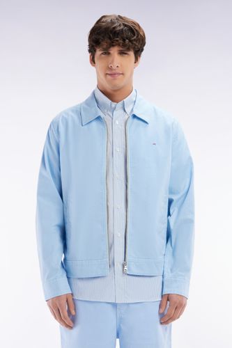 Blouson Zippé En Gabardine De Coton Stretch Ciel - Eden Park - Modalova
