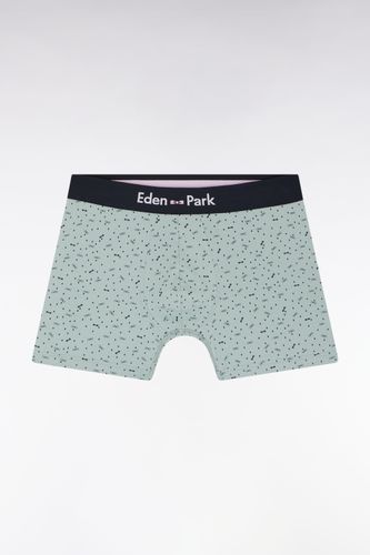 Boxer En Jersey De Coton Stretch À Micromotifs Moyen - Eden Park - Modalova
