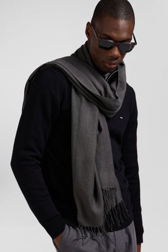 Pull Col Camionneur Zippé En Laine Et Coton Coupe Regular - Eden Park - Modalova