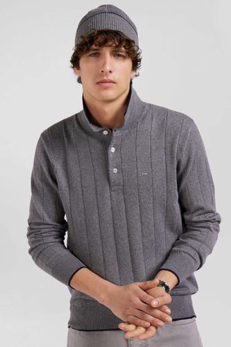 Pull Col Maillot En Coton Et Cachemire Coupe Regular - Eden Park - Modalova