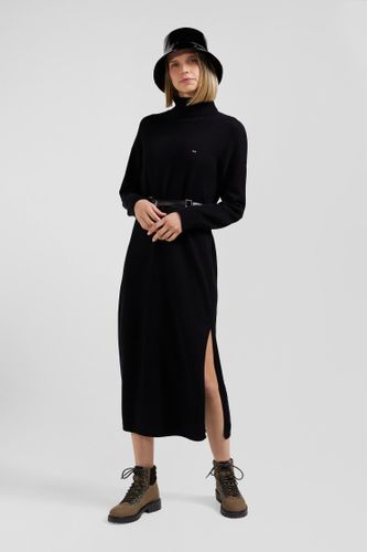 Robe Col Roulé En Laine Et Coton Coupe Relaxed - Eden Park - Modalova