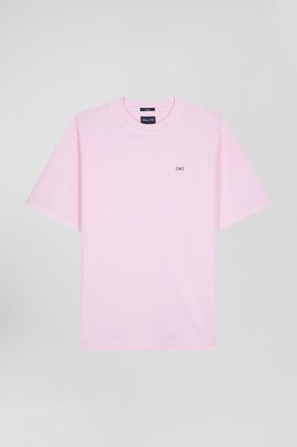 T-shirt Manches Courtes Unisexe En Coton Surteint Uni Coupe Oversized - Eden Park - Modalova