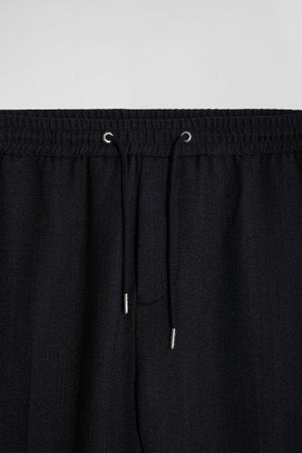 Pantalon Anthracite À Taille Élastiquée Coupe Modern - Eden Park - Modalova