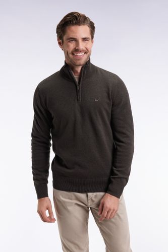 Pull Col Camionneur En Laine Et Coton Bouteille - Eden Park - Modalova