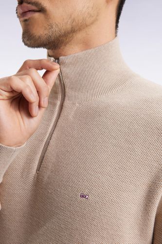 Pull Col Camionneur En Coton Nid D'abeille - Eden Park - Modalova