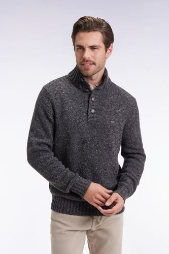 Pull Col Montant En Laine Vierge Mélangée - Eden Park - Modalova