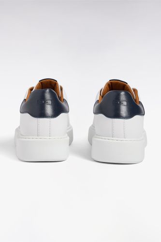 Baskets Basses En Cuir Blanc - Eden Park - Modalova