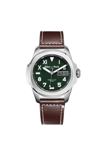 Montre À Quartz Jour Date Verte - Eden Park - Modalova