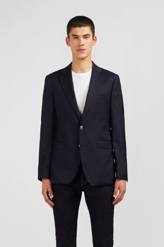 Blazer Bleu Marine 100 % Laine - EDEN PARK - Modalova
