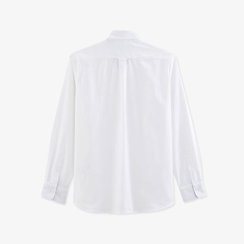 Chemise Blanche Unie En Coton Old Ref Pp - Eden Park - Modalova