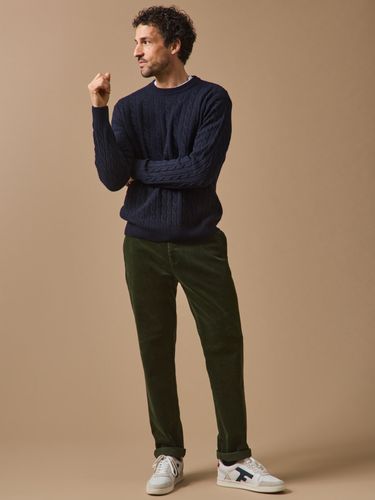 Chino velours regular homme - Cyrillus - Modalova