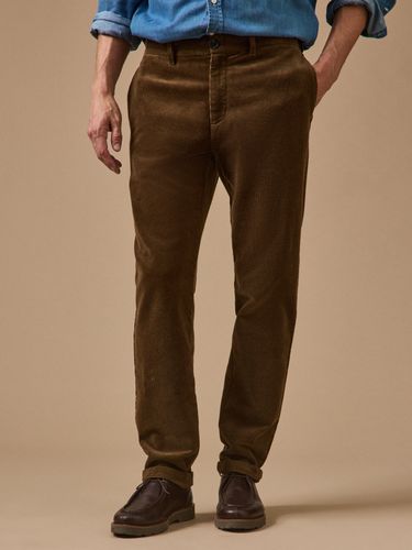 Chino velours regular homme - Cyrillus - Modalova