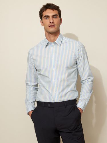 Chemise rayures tricolores Slim Fit - Cyrillus - Modalova