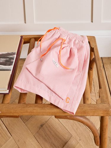 Short de bain seersucker rayé - Cyrillus - Modalova