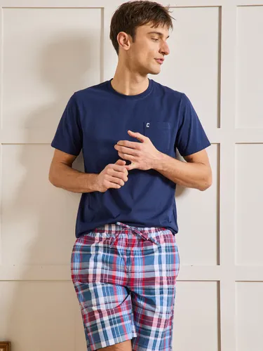 Pyjama short bi-matière homme - Cyrillus - Modalova