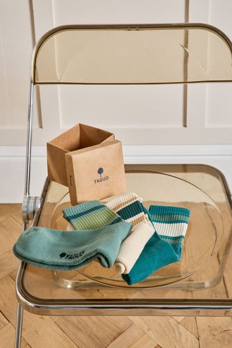 Chaussettes multicolores adulte - Collection Faguo - Cyrillus - Modalova