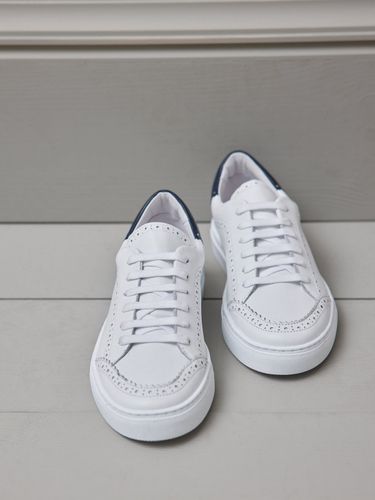 Baskets cuir femme - Cyrillus FR - Modalova