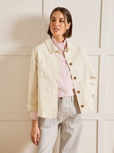 Veste worker jean coton biologique - Cyrillus - Modalova