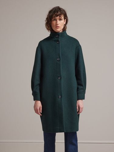 Manteau drap de laine uni laine recyclée - Cyrillus FR - Modalova