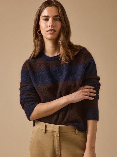 Pull rayé bicolore femme - Cyrillus - Modalova