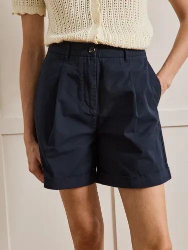 Short chino coton et lin femme - Cyrillus - Modalova
