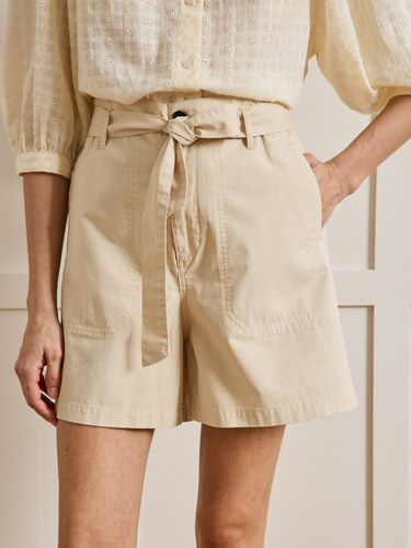 Short paper bag coton et lin femme - Cyrillus - Modalova
