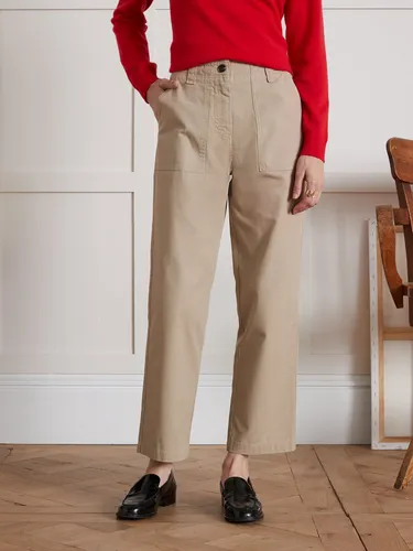 Pantalon cargo gabardine Léonie - Cyrillus - Modalova