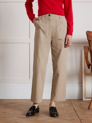 Pantalon cargo gabardine Léonie - Cyrillus - Modalova