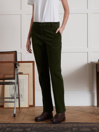 Pantalon chino velours femme - Cyrillus - Modalova