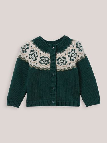 Cardigan jacquard bébé - Cyrillus - Modalova