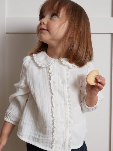 Blouse en double gaze de coton Bébé - Cyrillus - Modalova