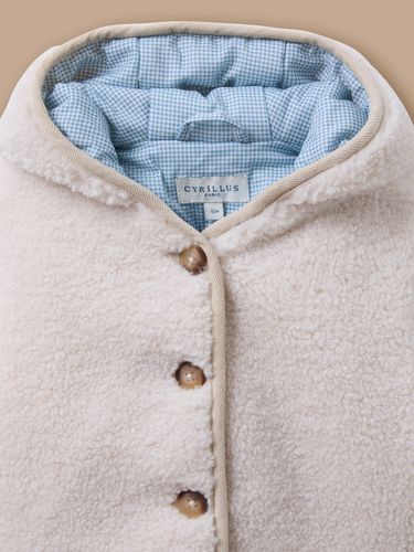 Veste burnous en sherpa Bébé - Cyrillus - Modalova