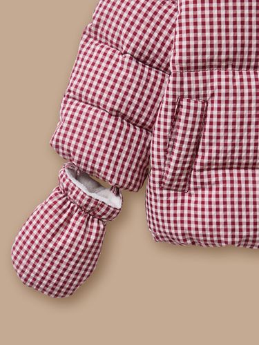 Doudoune motif vichy Bébé - Cyrillus - Modalova
