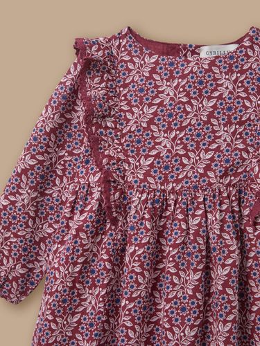 Robe imprimée volantée Bébé - Cyrillus - Modalova