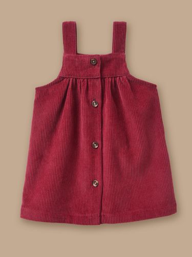 Robe tablier en velours Bébé - Cyrillus - Modalova