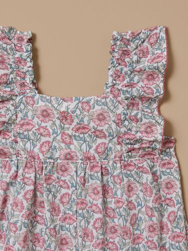 Combi-bloomer en tissu Liberty Bébé - Cyrillus - Modalova