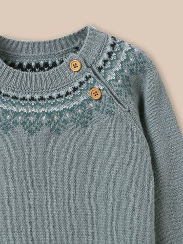 Pull en lambswool bébé - Cyrillus - Modalova