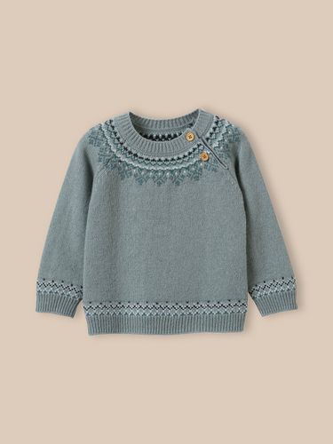 Pull en lambswool bébé - Cyrillus - Modalova