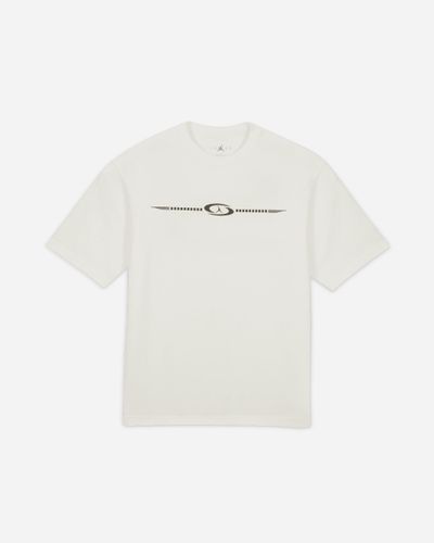 X Travis Scott Logo T-shirt S - SAIL - Jordan Brand - Modalova