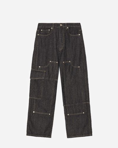 Fluffy Denim Carpenter Jeans | jeans 28 - Ganni - Modalova