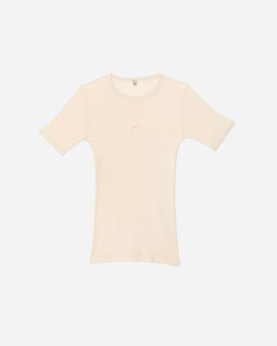 Heart T-shirt | | t-shirt XS - UNDYED - BASERANGE - Modalova