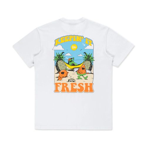 T-Shirt New Era Fruit Keepin' It Fresh Blanc unisex - New Era Cap - Modalova