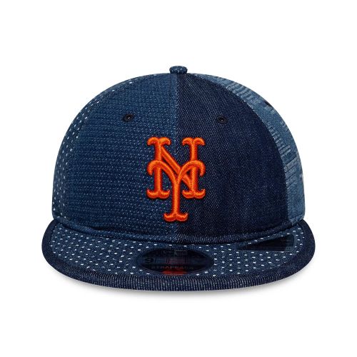 Casquette 9FIFTY Retro Crown New York Mets Multi Panel Denim Bleu unisex - New Era Cap - Modalova