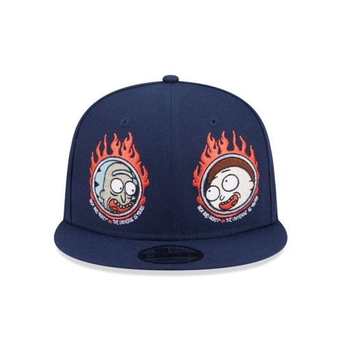 Casquette 9FIFTY Adjustable Rick And Morty Bleu foncé unisex - New Era Cap - Modalova