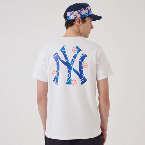 T-Shirt Sakura New York Yankees MLB Blanc unisex - New Era Cap - Modalova