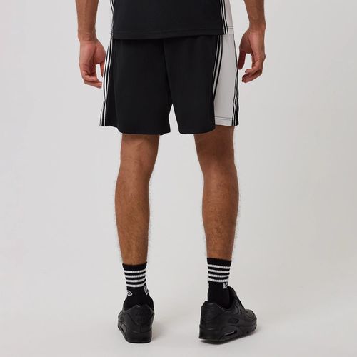 Short oversize en mesh New Era noir unisex - New Era Cap - Modalova